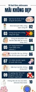 sai lam skincare khien da mai khong dep